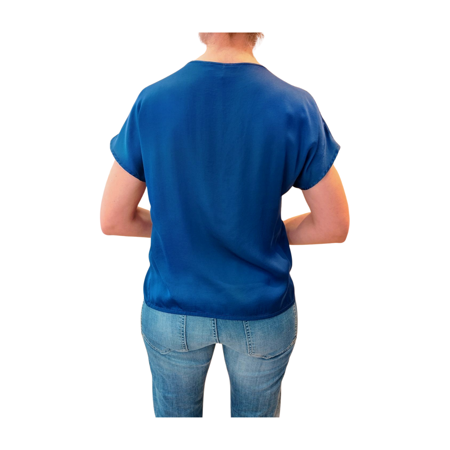 Κοντομάνικο t-shirt 'Blu' Viscose - Image 3
