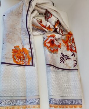 Φουλάρι με silk υφή