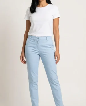 Skinny jeans γαλάζιο