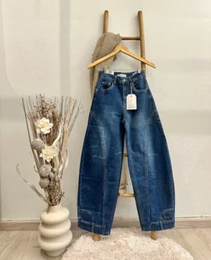 Ανάποδο Barrel Τζιν Παντελόνι