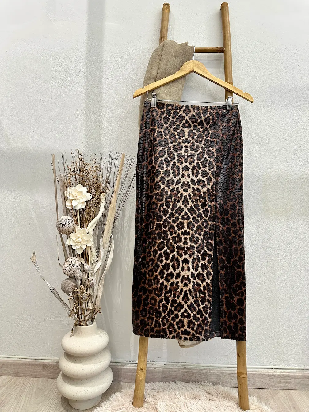 Φούστα pencil animal print